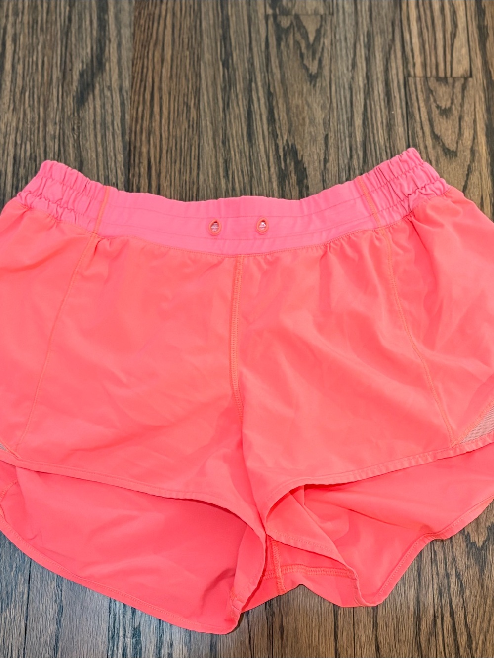 lululemon athletica Coral Pink Athletic Shorts